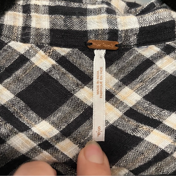 Free People | Plaid Button Up Shirt - Picture 13 of 14
